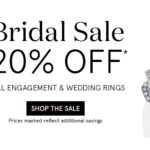 Peoples Jewelers Canada 新娘特卖：所有订婚戒指和结婚戒指立减 20% | 加拿大免费赠品、优惠券、特卖、讨价还价、传单、比赛加拿大